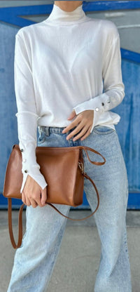 Brittany Leather Handbag
