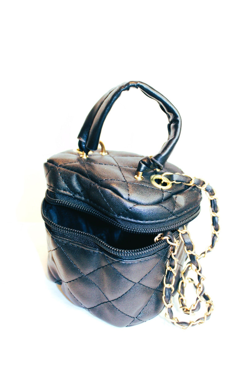 Quilted Leather Crossbody Ages 4-10